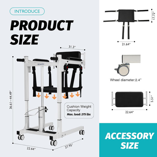 Patient Lift Transfer Chair