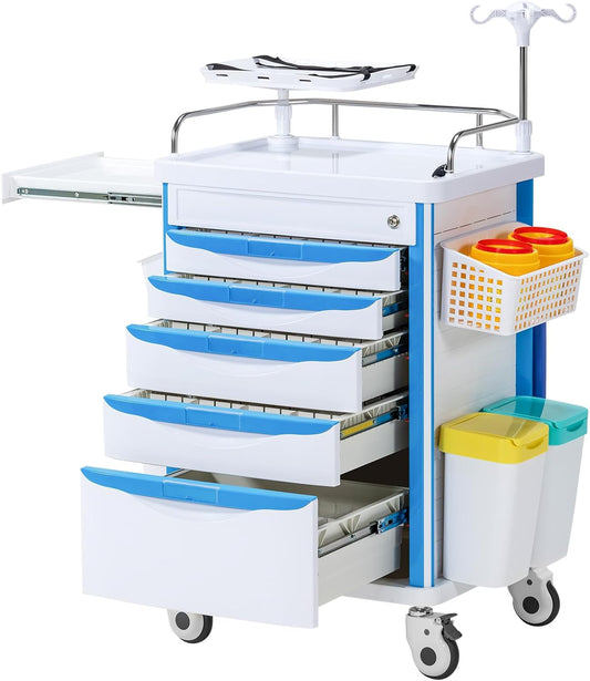 5-Tier Medical Cart