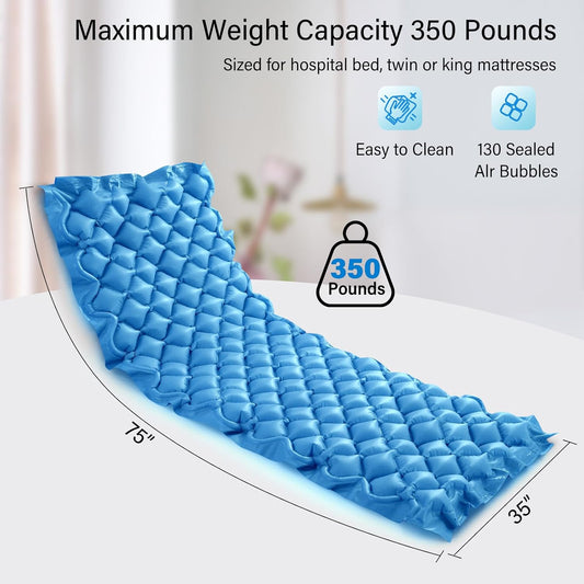 Alternating Pressure Mattress Anti Decubitus Air Pads with Electric Quiet Pump System