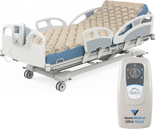 Pressure Mattress Topper with Pump Twin